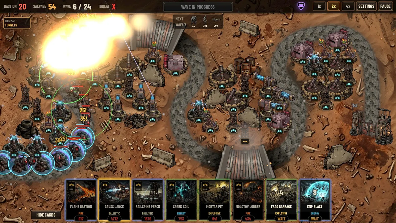 A battle on The Boneyard
